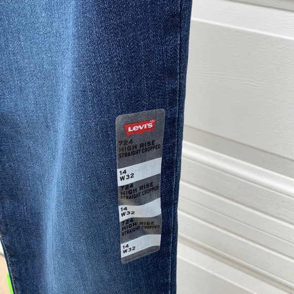 LEVIS HIGH RISE STRAIGHT CROPPED - Picture 3 of 8